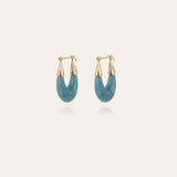 Find Ecume Blue Acetate Earrings - GAS Bijoux at Bungalow Trading Co.