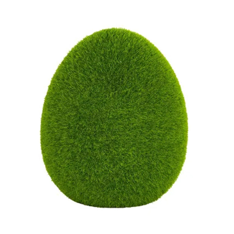 Egg Deco Ceramic Green Large