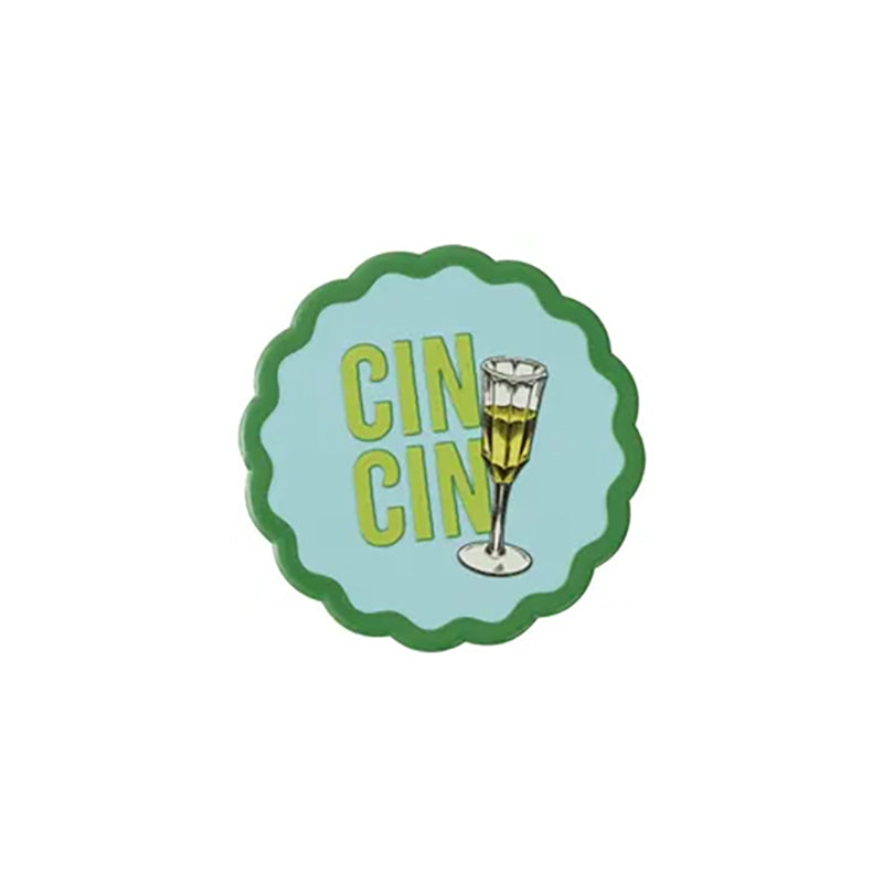 Gimlet Ceramic Coaster Cin Cin
