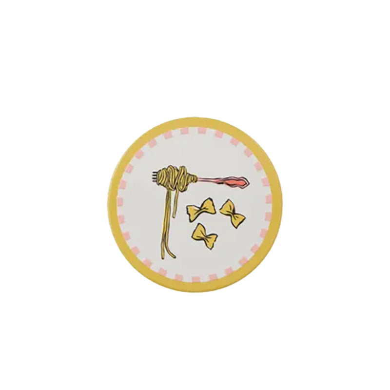 Sardinia Ceramic Coaster Pasta