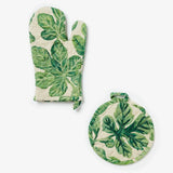 Find Fig Green Oven Mitt - Bonnie & Neil at Bungalow Trading Co.