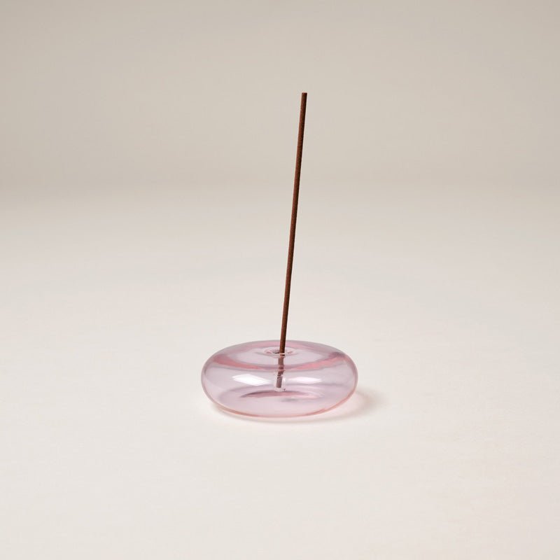 Find Glass Incense Holder Pink - This Is Incense at Bungalow Trading Co.