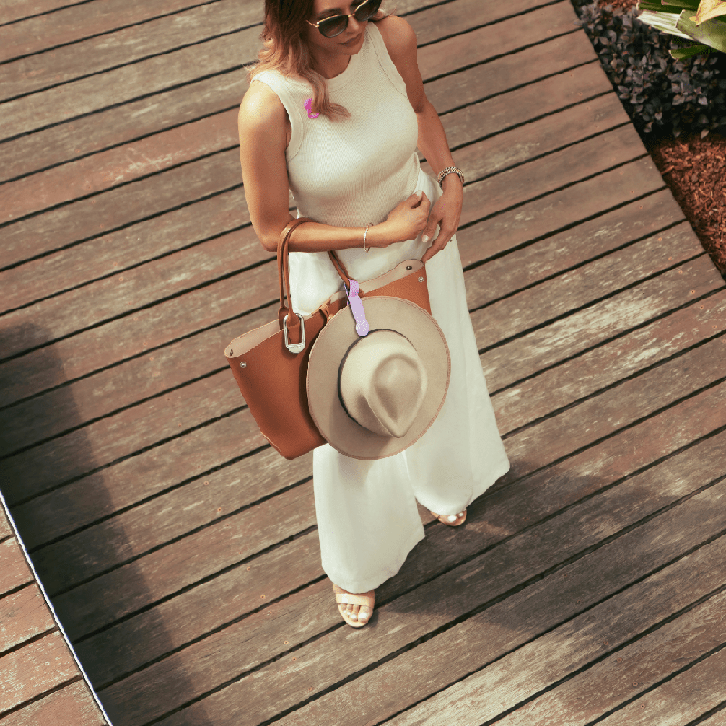 Klipsta Hat Clip Lavender