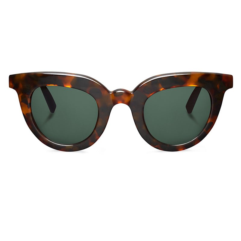 Find Hayes Cheetah Tortoise Sunglasses - Mr Boho at Bungalow Trading Co.