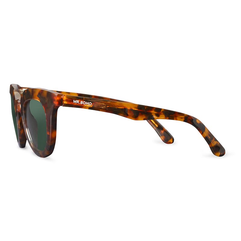 Find Hayes Cheetah Tortoise Sunglasses - Mr Boho at Bungalow Trading Co.