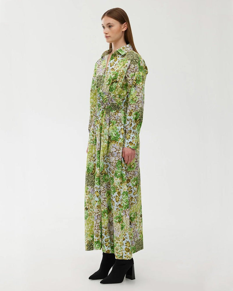 Find Hazel Dress Floral Haze - Kinney at Bungalow Trading Co.