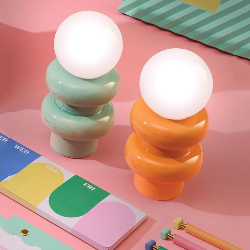 Rechargeable Desk Lamp Orange