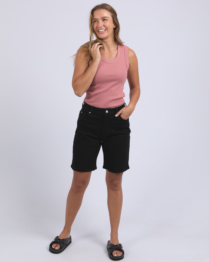 Iris Tank Dusty Rose