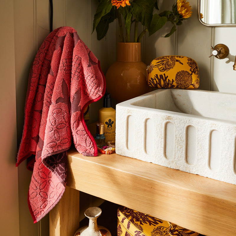 Esme Hand Towel Hibiscus