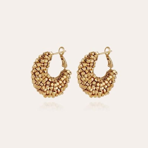 Find Izzia Lucky Earrings Gold - GAS Bijoux at Bungalow Trading Co.