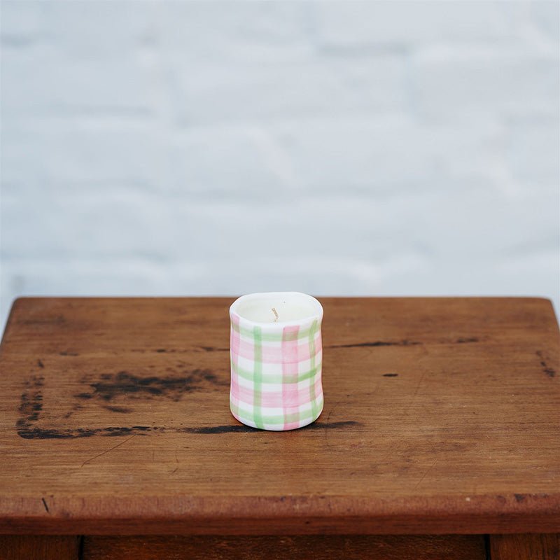 Find Japanese Honeysuckle Pink & Green Candle Small - Noss at Bungalow Trading Co.