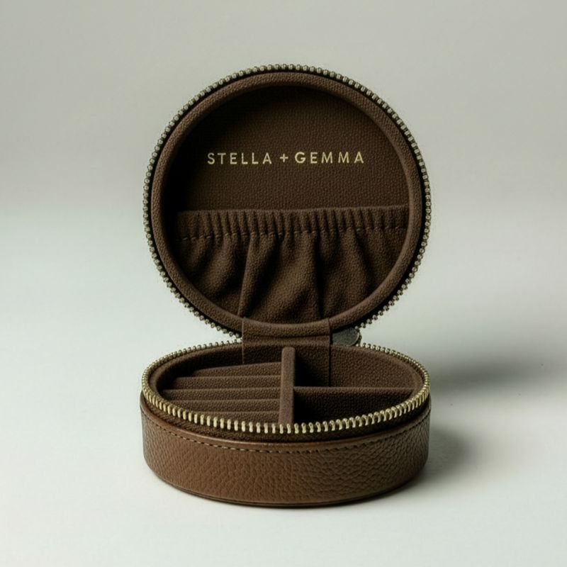 Jewellery Box Chocolate Round