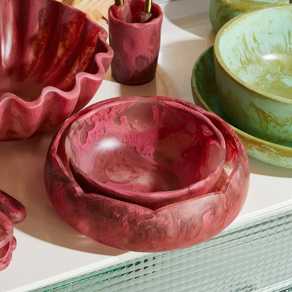 Find Kabrina Bowl Rhubarb - Sage & Clare at Bungalow Trading Co.