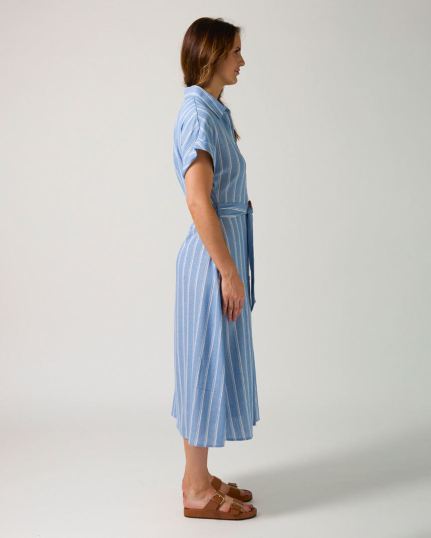 Kinsley Dress Capri Stripe