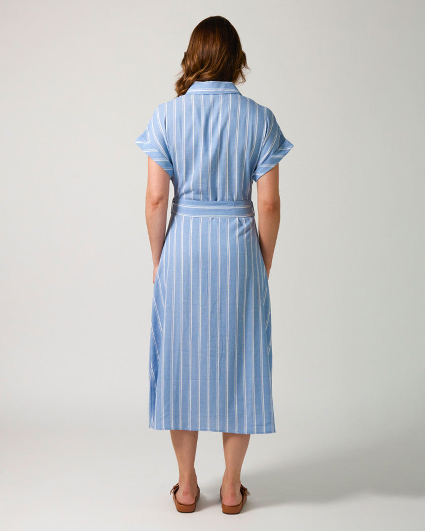 Kinsley Dress Capri Stripe