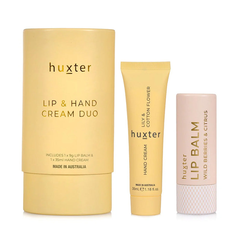Lip & Hand Cream Duo Lily & Cotton Flower