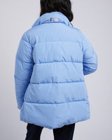 Find Longline Puffer Jacket Hydrangea - Elm at Bungalow Trading Co.