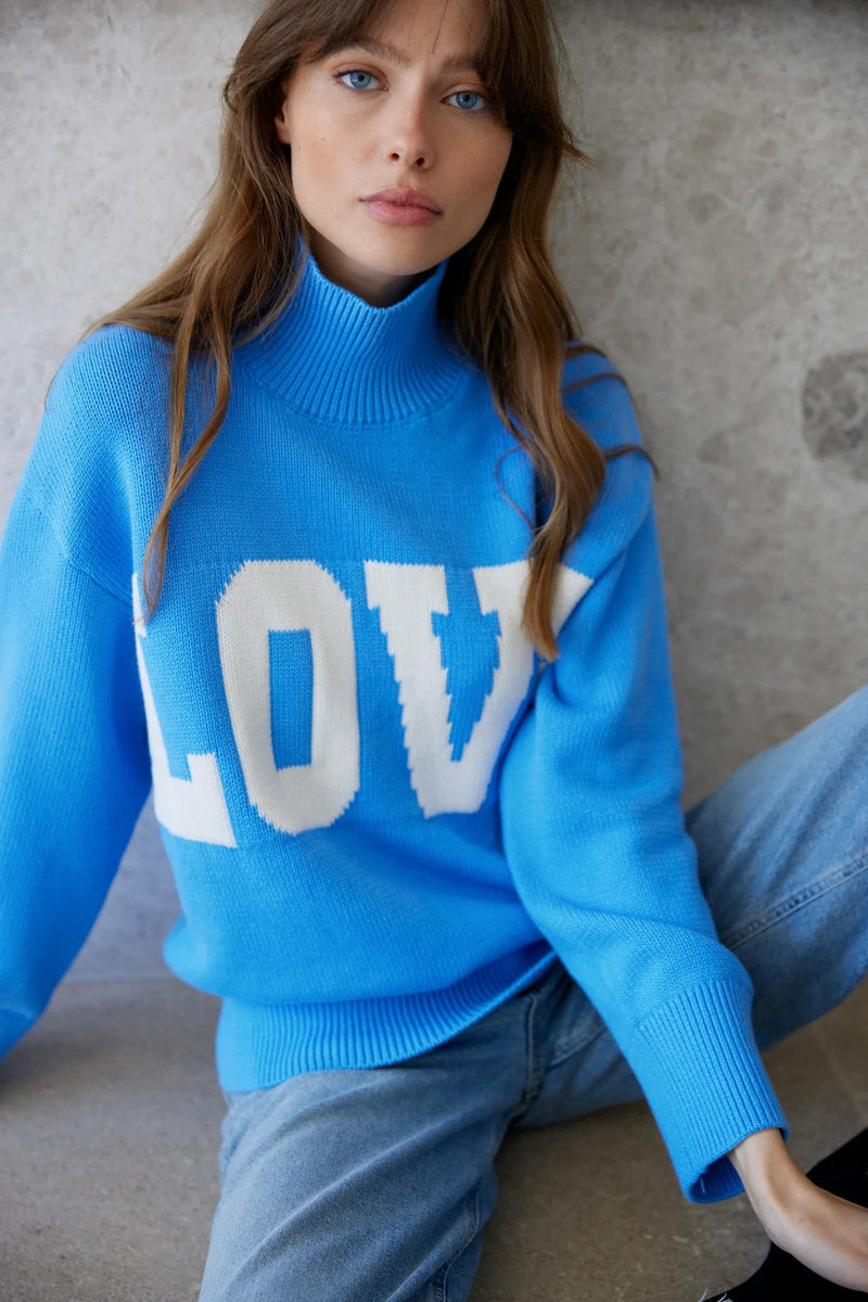 Find Love Me Jumper Pacific - Kinney at Bungalow Trading Co.