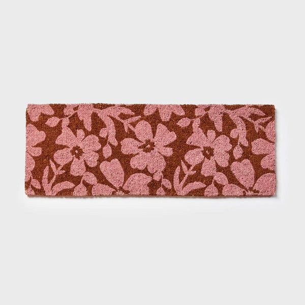 Find Mallow Pink Door Mat Long - PICK UP ONLY - Bonnie & Neil at Bungalow Trading Co.