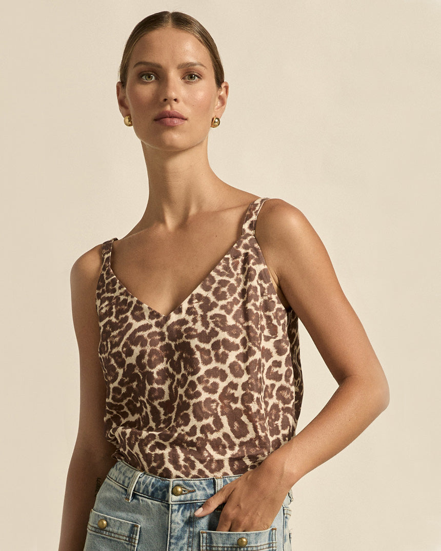 Memo Top/Camisole Ocelot