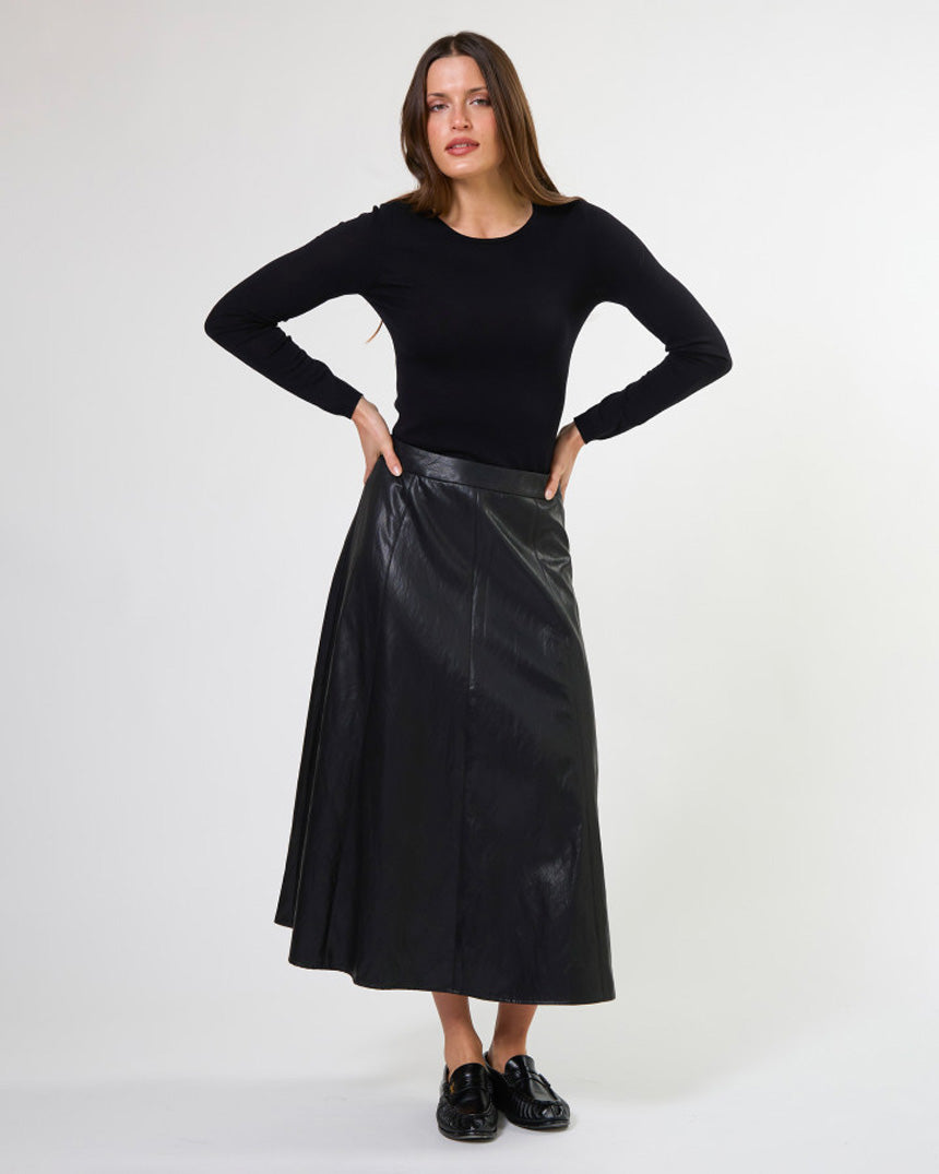 Monroe Skirt Black