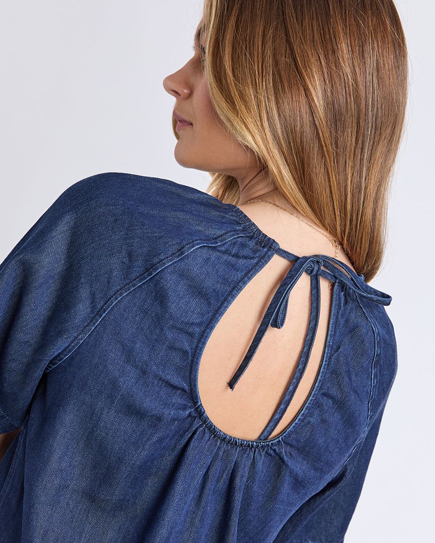 Natalie Top Dark Indigo