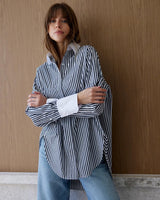 Find Noah Stripe Shirt - Kinney at Bungalow Trading Co.