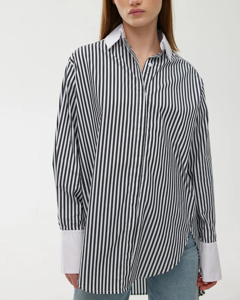 Find Noah Stripe Shirt - Kinney at Bungalow Trading Co.