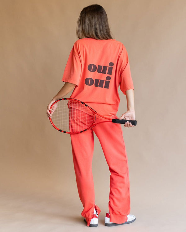Find Oui Tee Coral - Araminta James at Bungalow Trading Co.
