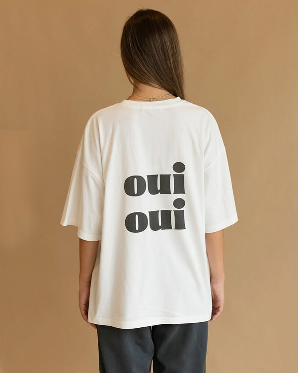 Find Oui Tee Snow - Araminta James at Bungalow Trading Co.