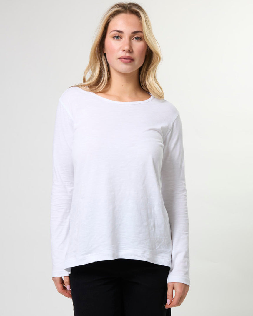Parker Crew Top White
