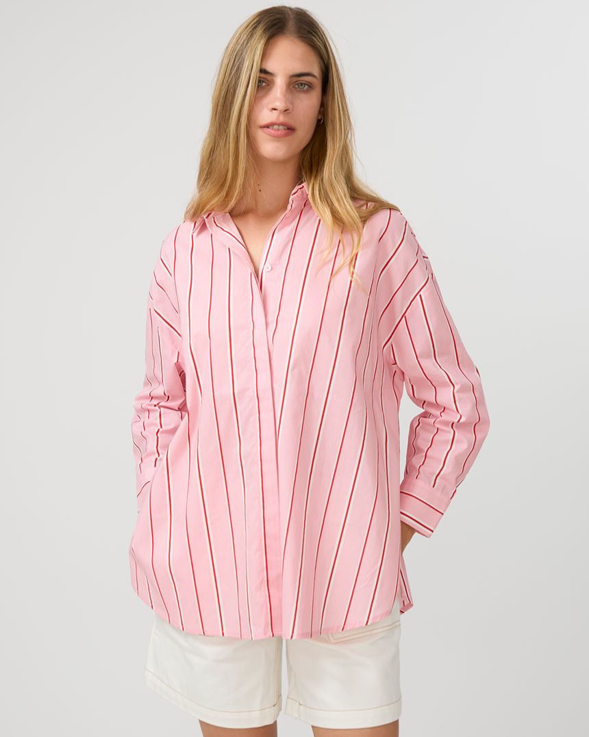 Pepper Shirt Valentine Stripe