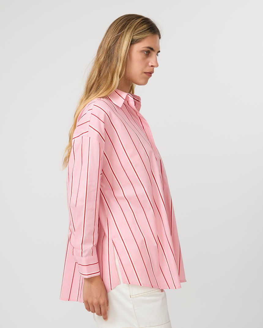 Pepper Shirt Valentine Stripe