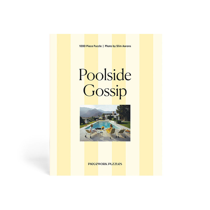 Poolside Gossip Slim Aarons 1000 Piece Puzzle