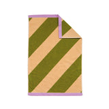 Find Pistachio Stripe Hand Towel - Mosey Me at Bungalow Trading Co.