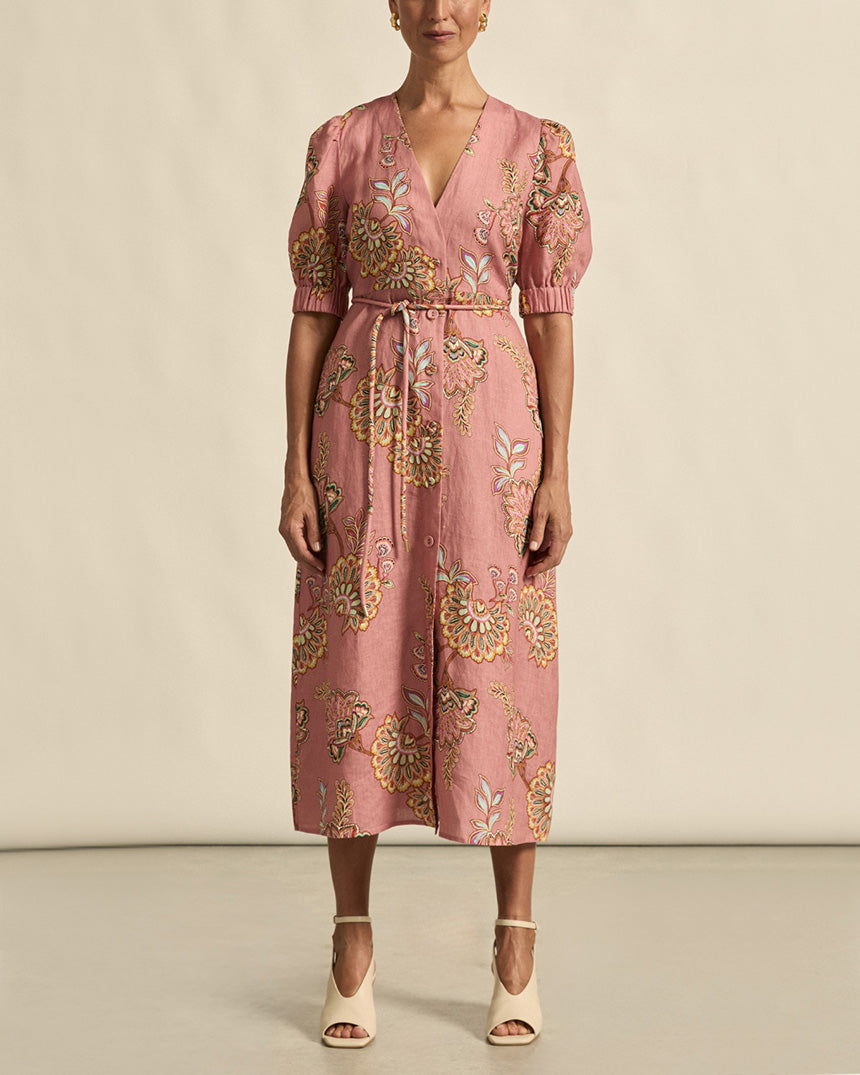 Portrait Dress Kgari Bloom