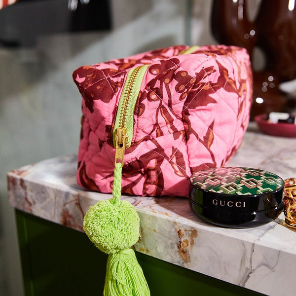 Find Safia Beauty Bag - Sage & Clare at Bungalow Trading Co.