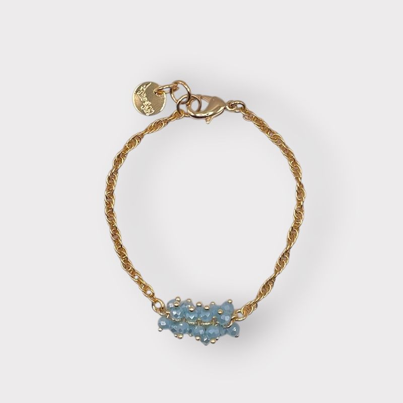 Shine Bracelet Baby Blue