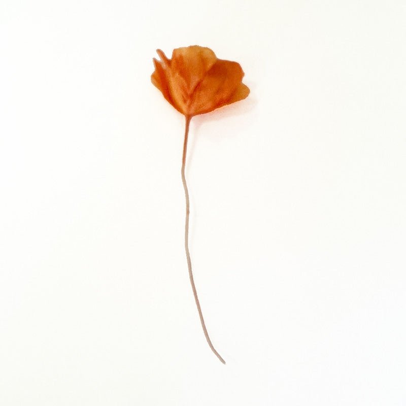 Find Small Moonshine Paper Flower Orange - Nibbanah at Bungalow Trading Co.