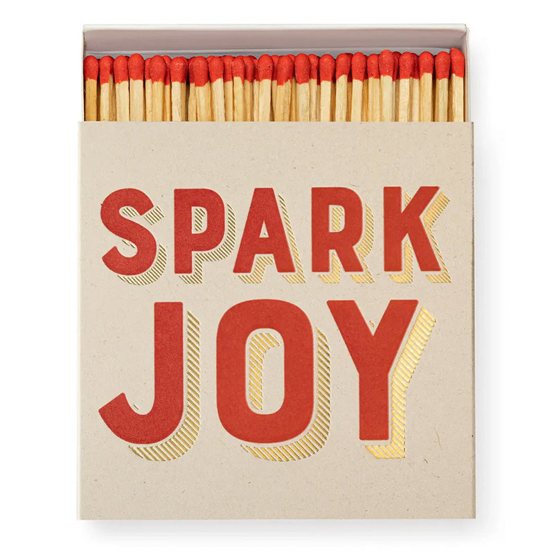 Spark Joy Square Matchbox