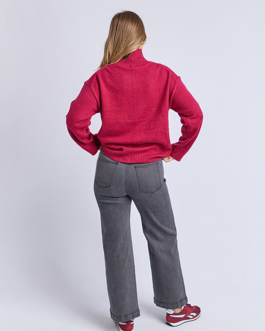 Stellar Knit Rhubarb