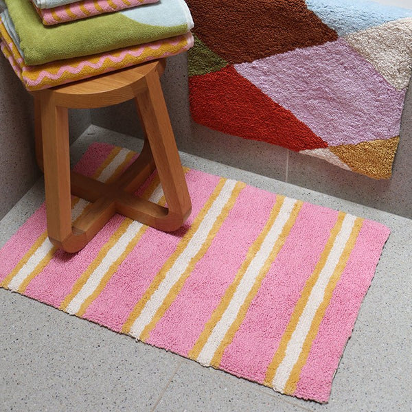 Find Stripe Bath Mat - Mosey Me at Bungalow Trading Co.
