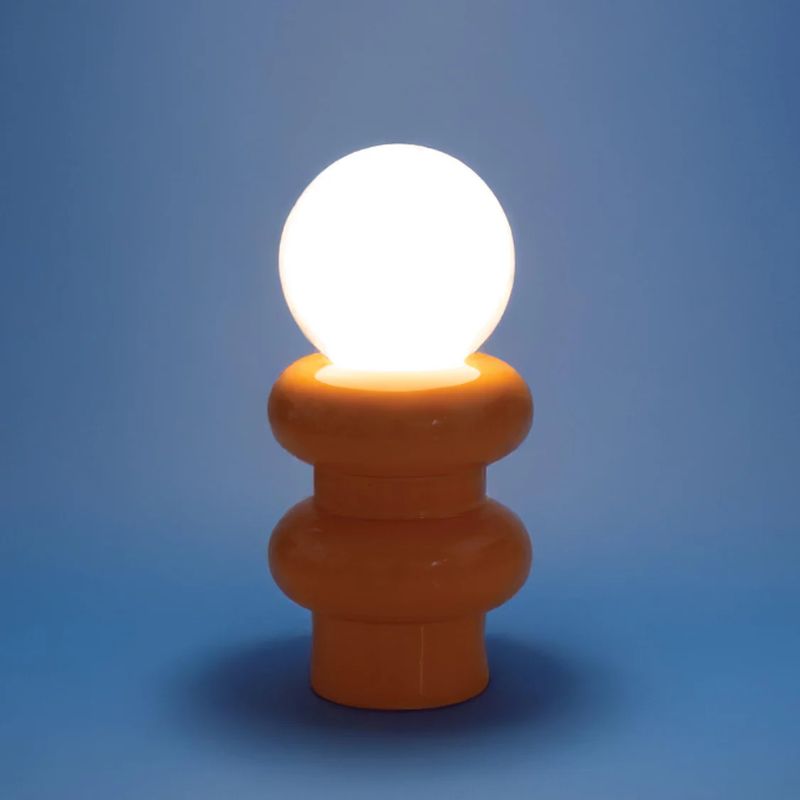 Rechargeable Desk Lamp Orange