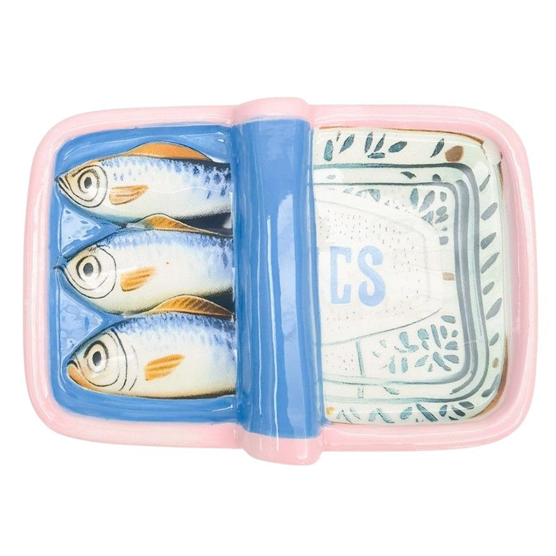 Sardine Trinket Box Blue