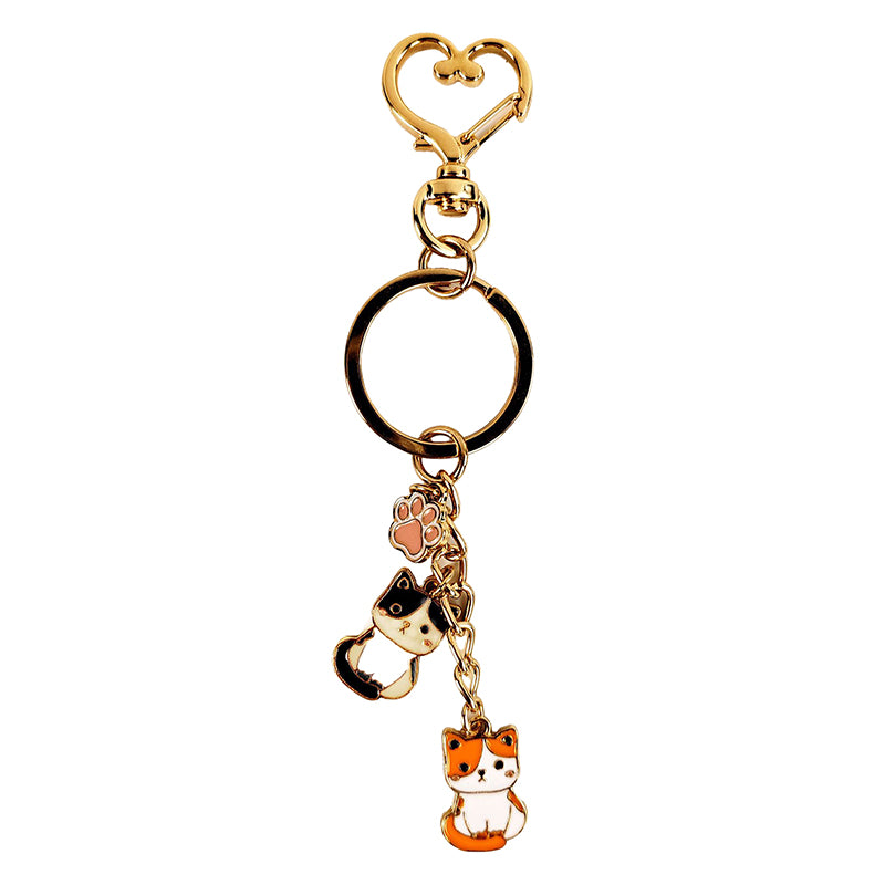 Cat Keyring Bag Charm