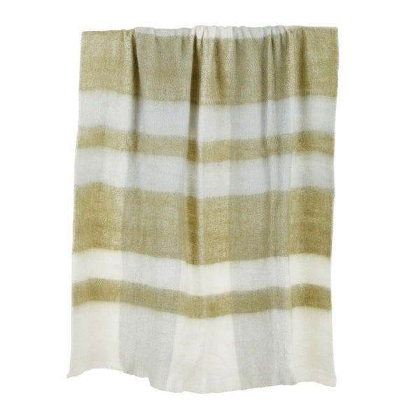 Find Watson Wool Blend Throw Olive - Coast to Coast at Bungalow Trading Co.