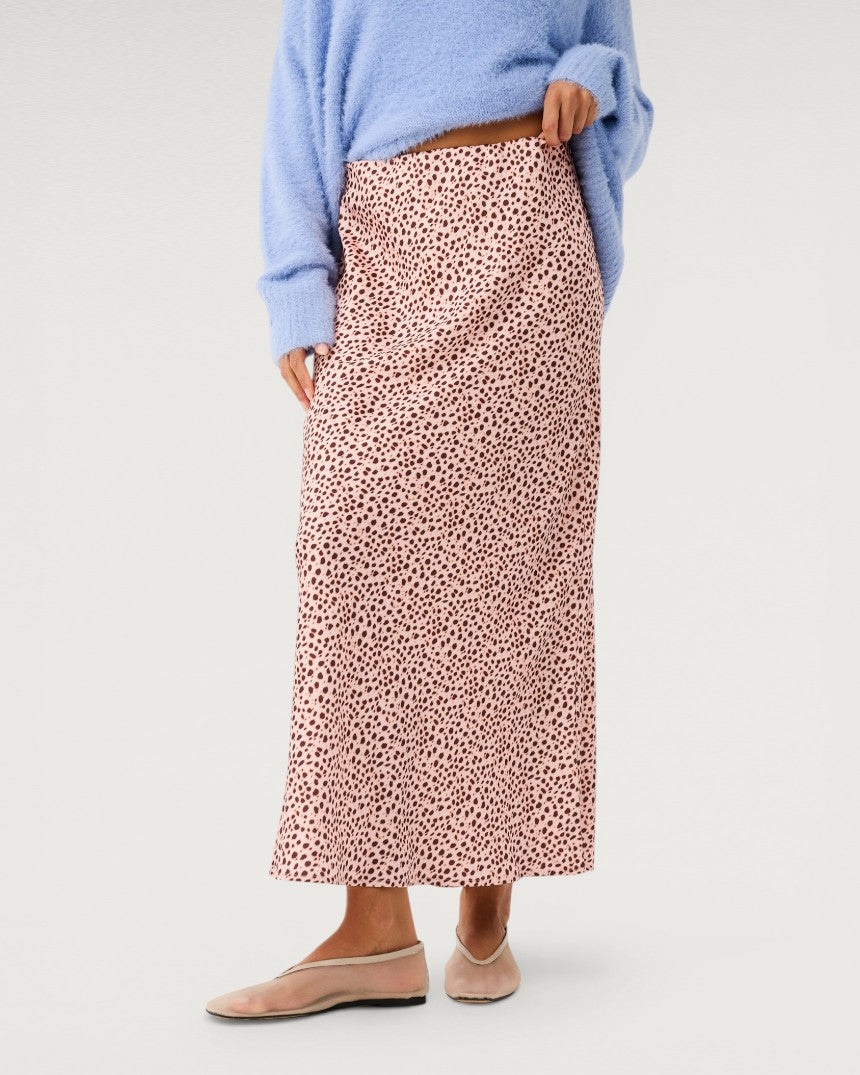 Millie Slip Skirt Ocelot