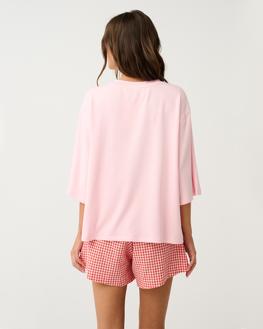 Solana Tee Ice Pink