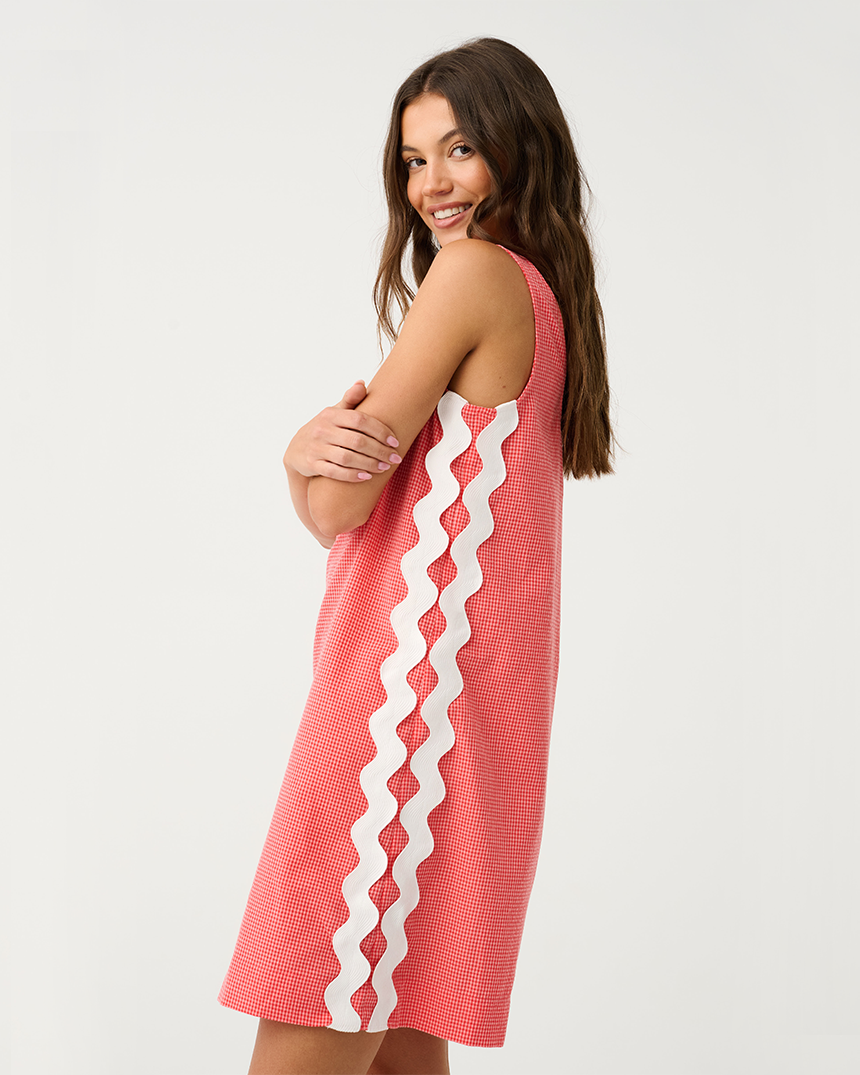 Isla Mini Dress Gingham