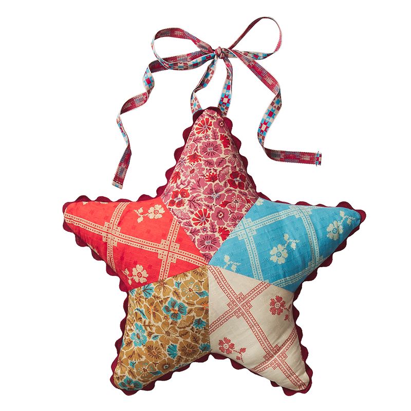 Cassidy Patchwork Star Door Decoration